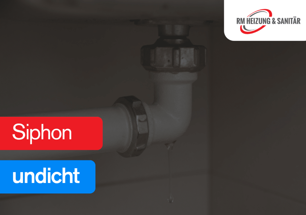Siphon undicht