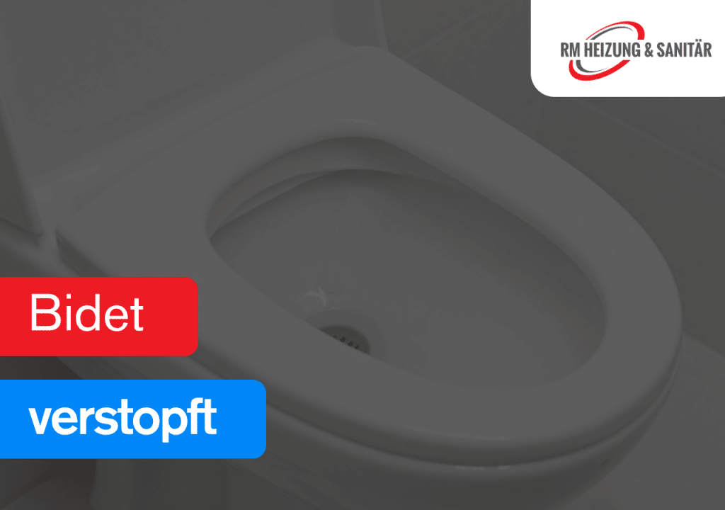Bidet verstopft