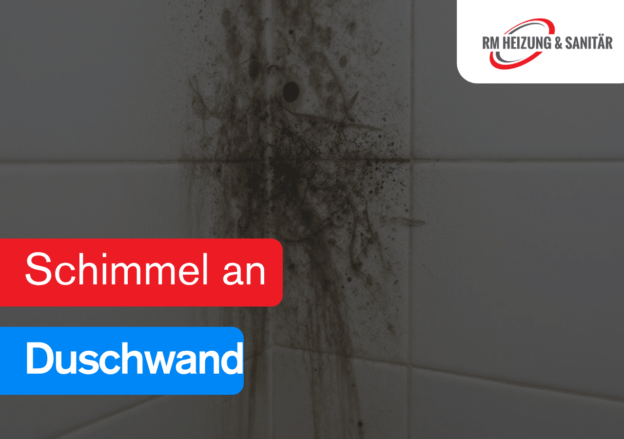 Schimmel an Duschwand