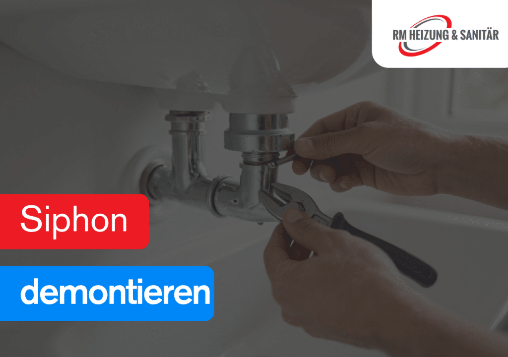 Siphon demontieren